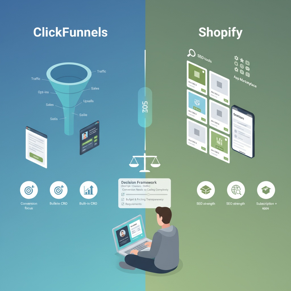 ClickFunnels vs Shopify